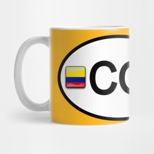 Colombia car country code Mug